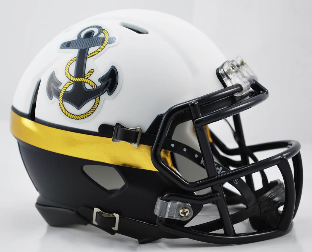 Navy Midshipmen Anchor mini helmet