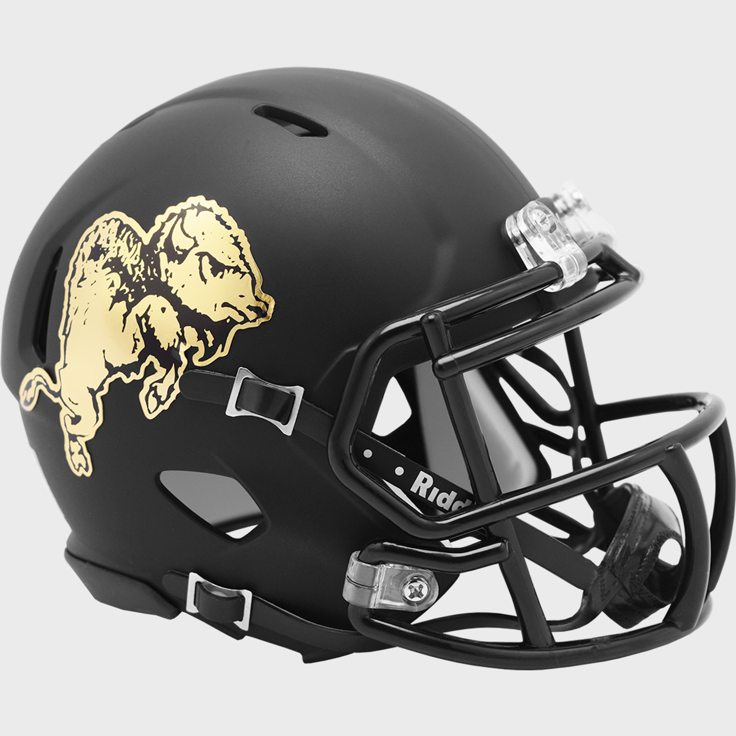 Colorado Buffaloes chrome mini helmet
