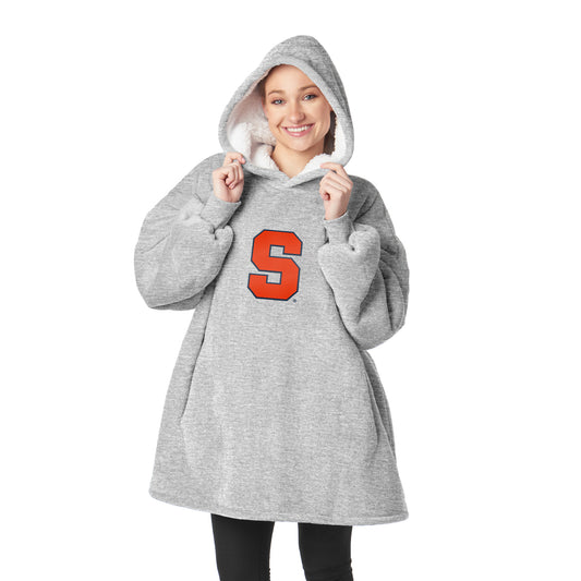 Syracuse Orange Sherpa Fleece hoody back