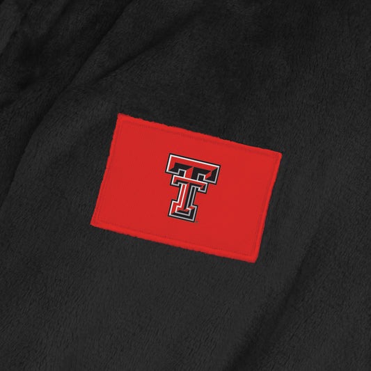 Texas Tech Red Raiders team color bathrobe patch