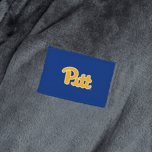 Pittsburgh Panthers team color bathrobe patch