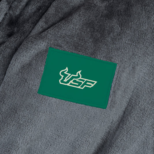 South Florida Bulls team color bathrobe patch