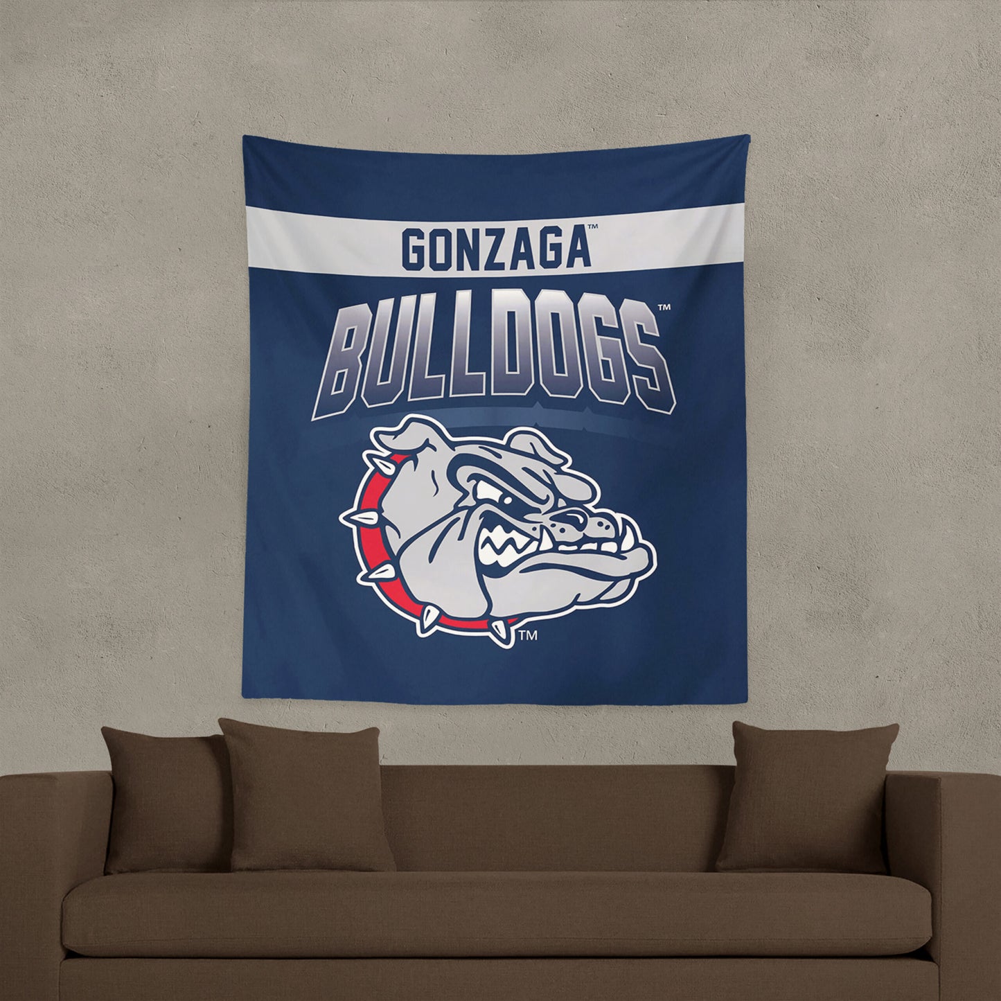 Gonzaga Bulldogs bevel wall hanging Lifestyle