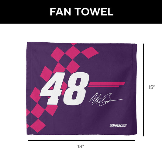 NASCAR Alex Bowman Fan Towel set dimensions