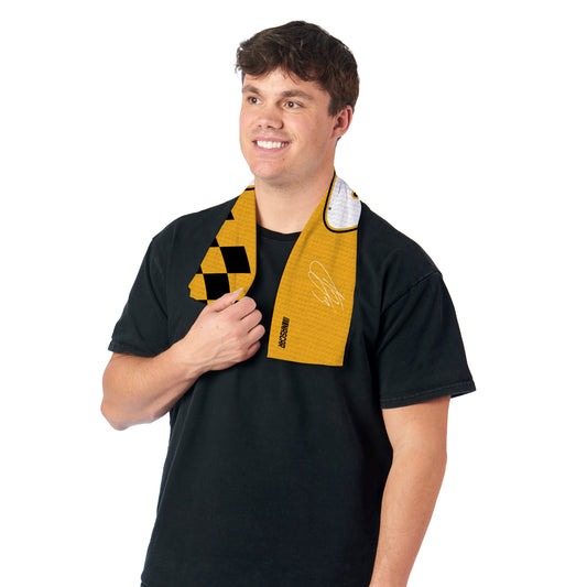 NASCAR Austin Dillon Sweat Absorbing Towel Lifestyle