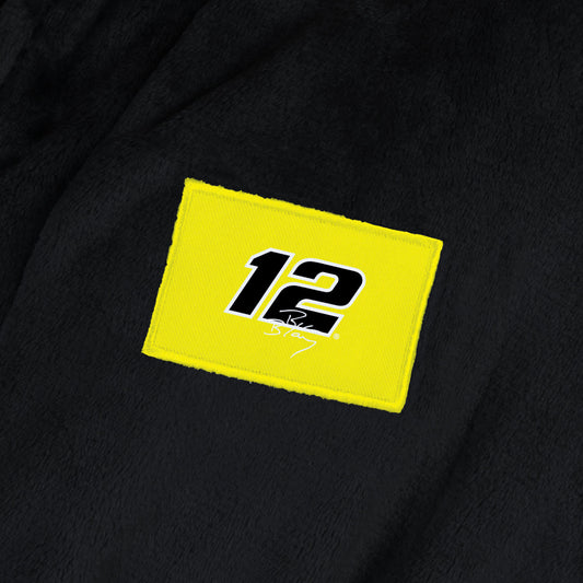 Ryan Blaney silk touch bathrobe logo patch
