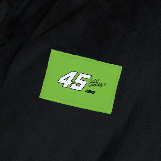 Tyler Reddick silk touch bathrobe logo patch