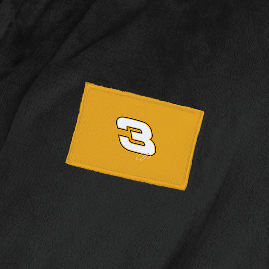 Austin Dillon silk touch bathrobe logo patch