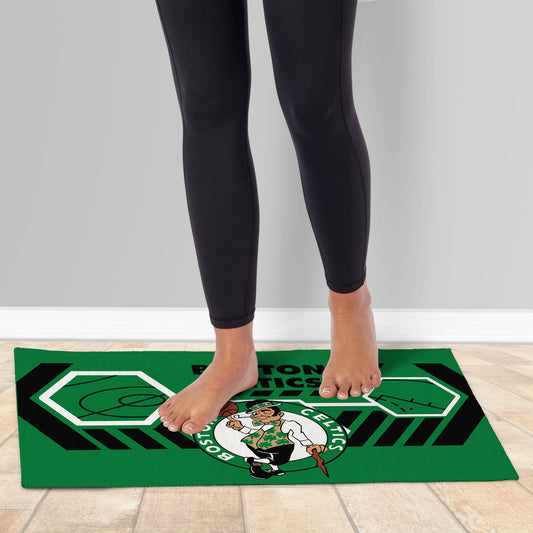 Boston Celtics floor mat