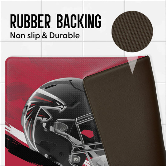 Atlanta Falcons embossed floor mat