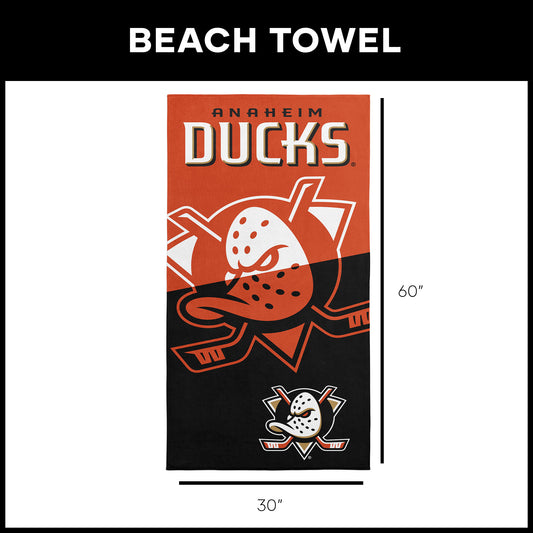 Anaheim Ducks Beach Towel Dimensions