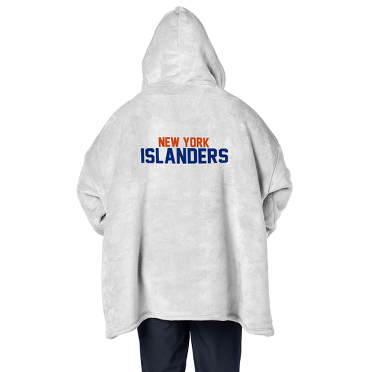 New York Islanders fleece hoody back