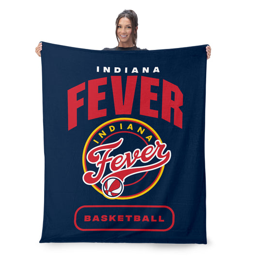 Indiana Fever large silk touch throw blanket