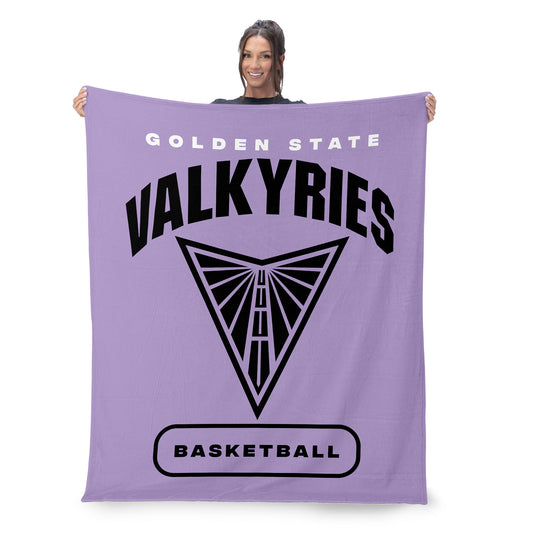 Golden State Valkyries large silk touch throw blanket