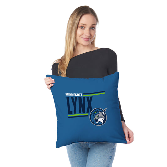 Minnesota Lynx WNBA Throw Pillow Lifestyle