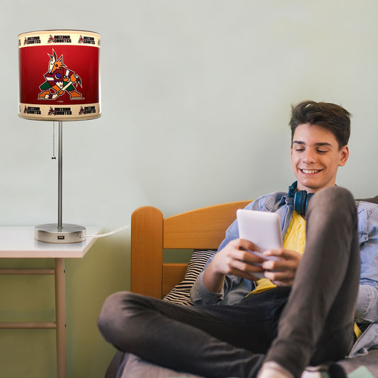 Arizona Coyotes reading lamp
