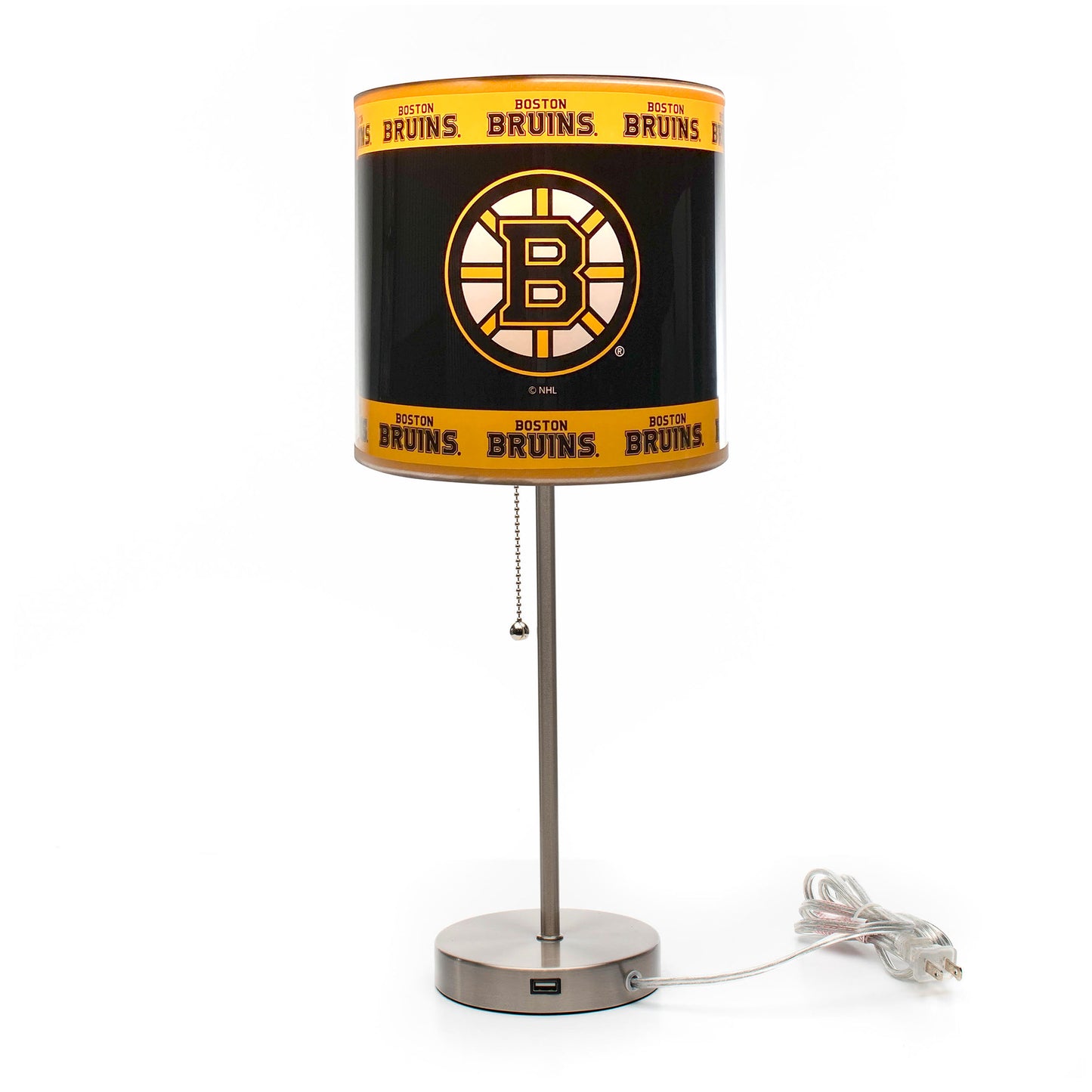 Boston Bruins table lamp