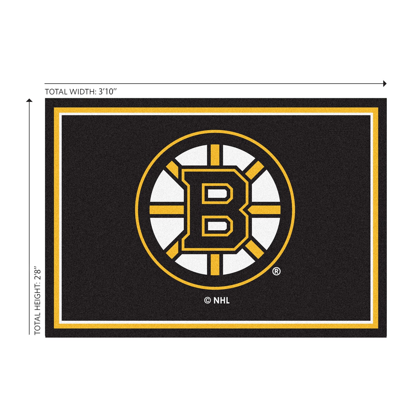 Boston Bruins Welcome Mat Dimensions