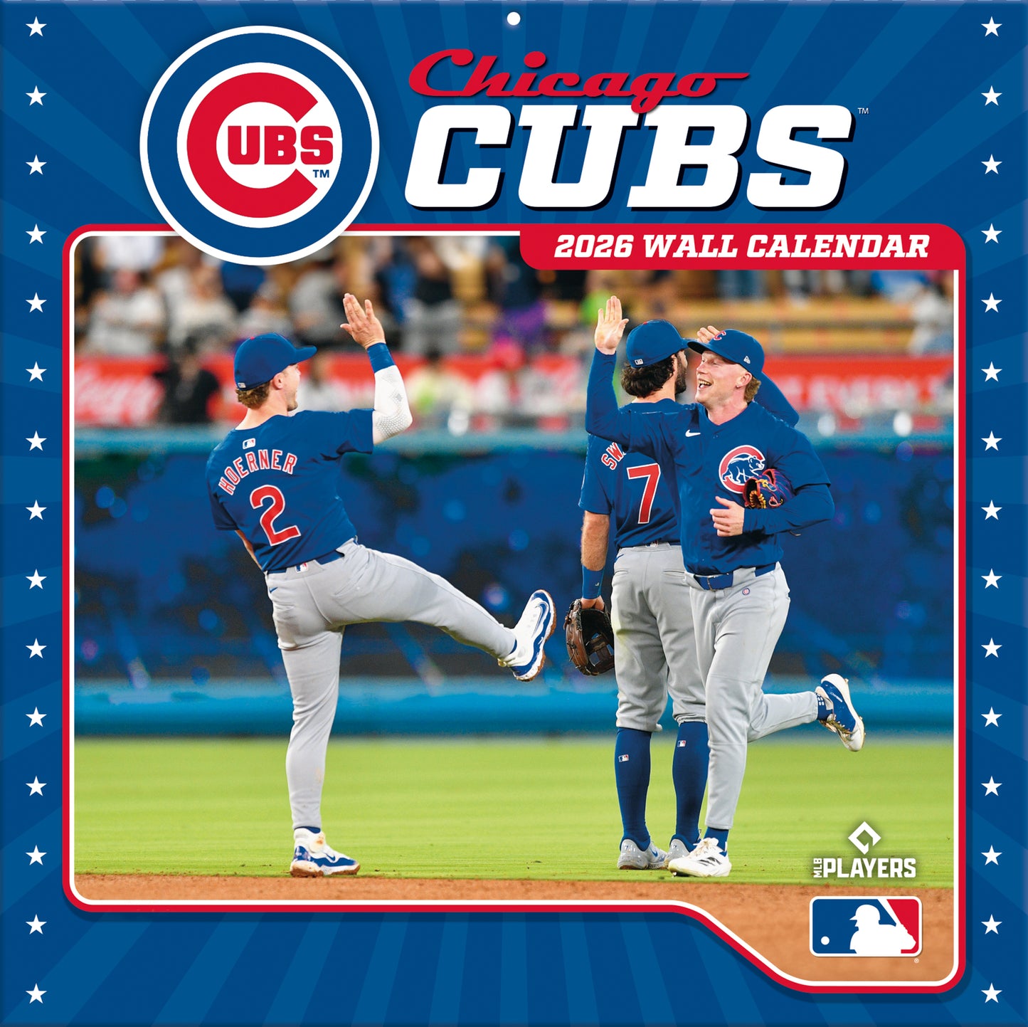 Chicago Cubs Team Photos Wall Calendar