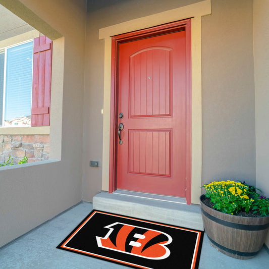 Cincinnati Bengals Front Door Mat