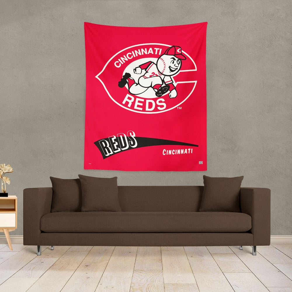 Cincinnati Reds Cooperstown Collection wall hanging