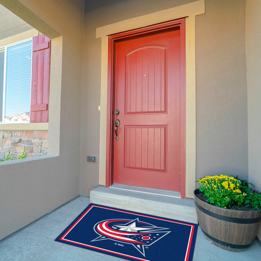 Columbus Blue Jackets Front Door Mat