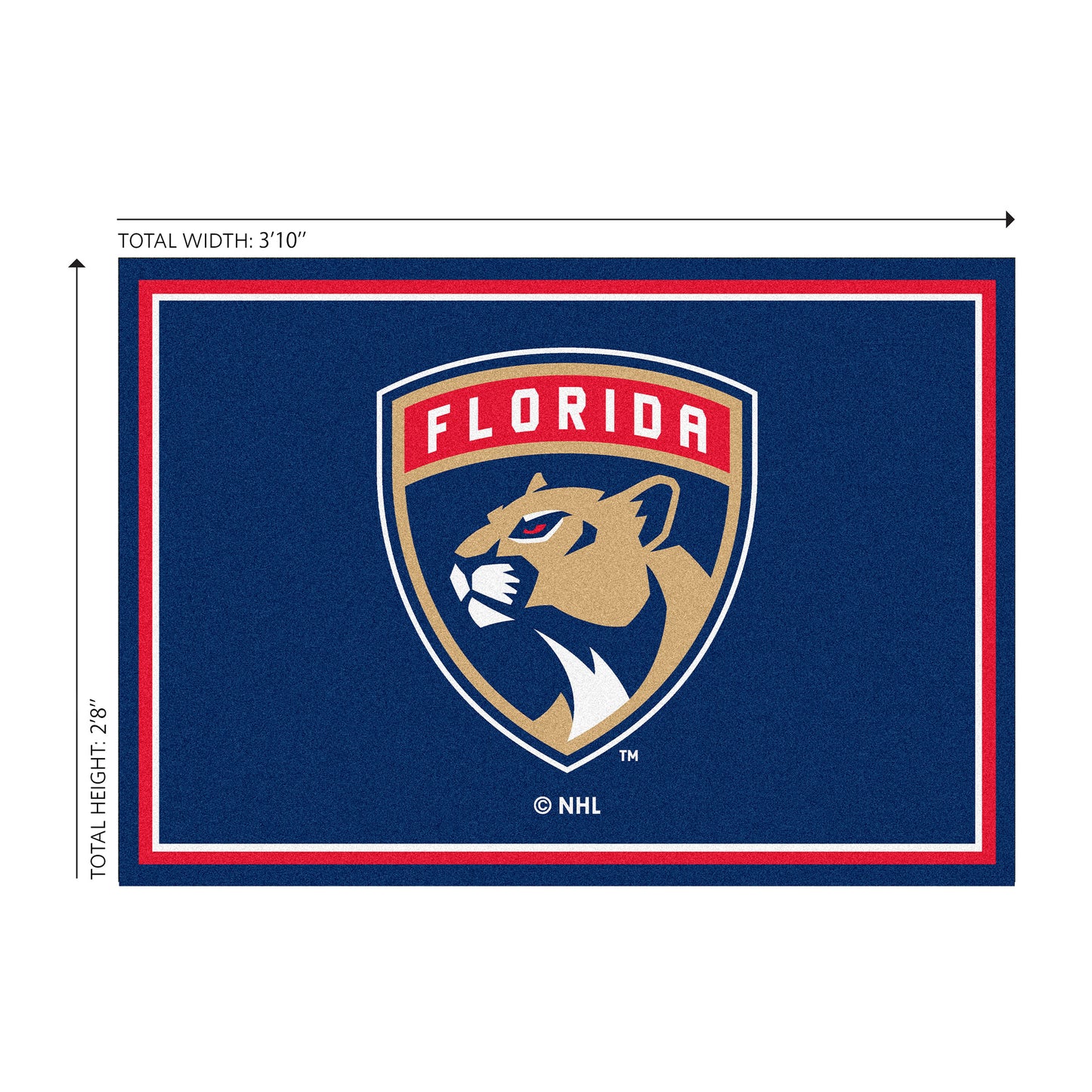 Florida Panthers Welcome Mat Dimensions
