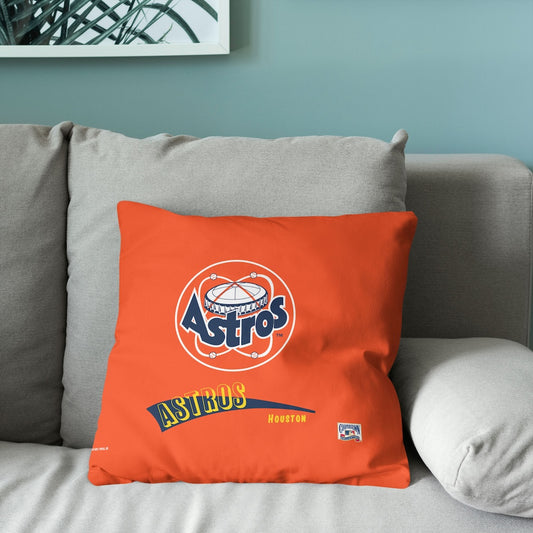 Houston Astros old school logo pillow