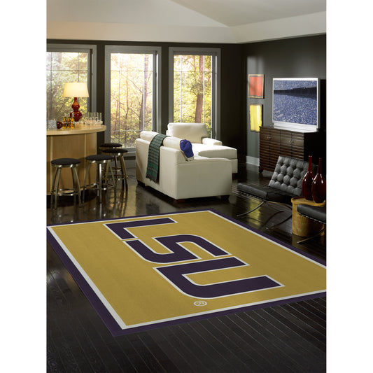 LSU Tigers spirit style area rug life