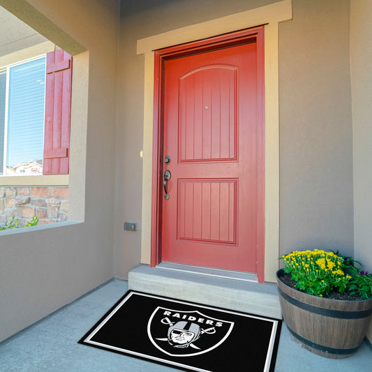 Las Vegas Raiders Front Door Mat
