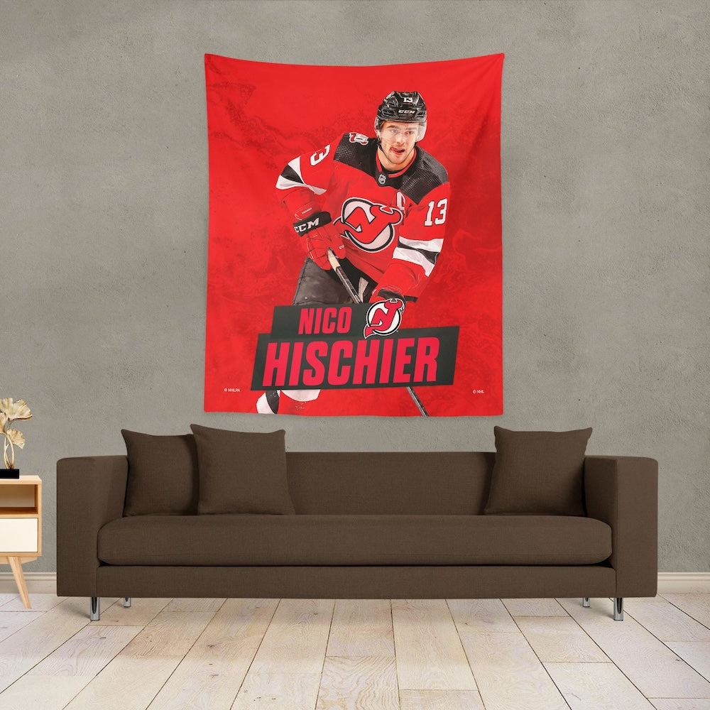 New Jersey Devils Nico Hischier wall poster