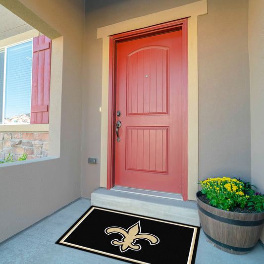 New Orleans Saints Front Door Mat