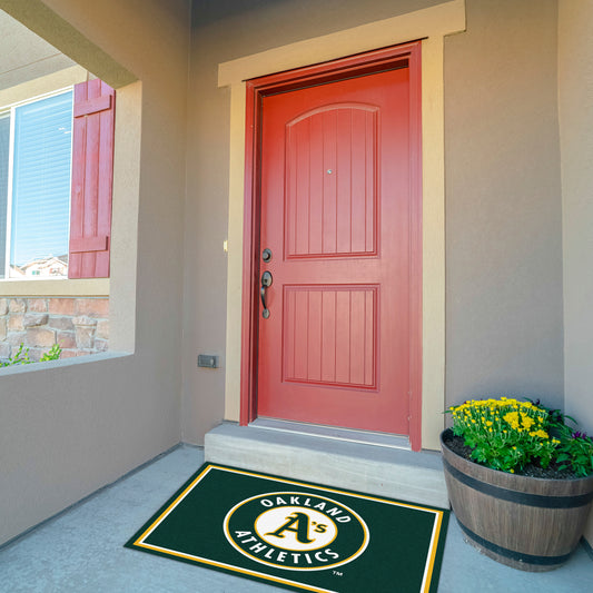 Oakland A's Front Door Mat