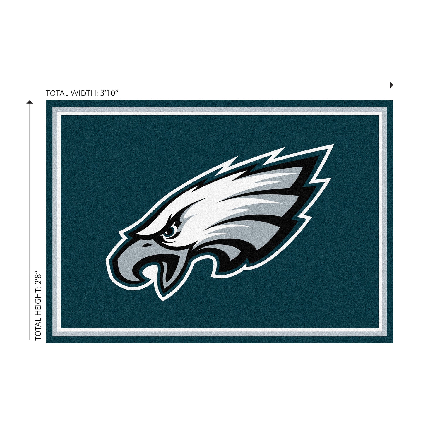 Philadelphia Eagles Welcome Mat Dimensions