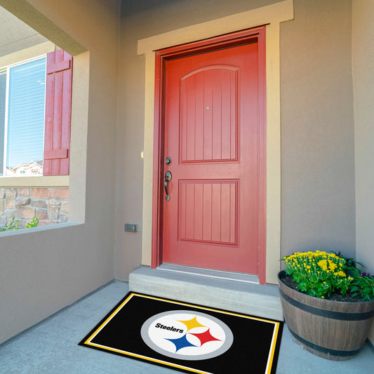 Pittsburgh Steelers Front Door Mat