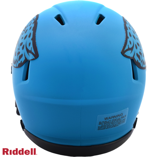 Jacksonville Jaguars rave mini helmet BACK