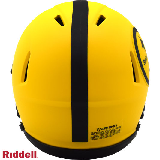 Pittsburgh Steelers rave mini helmet BACK