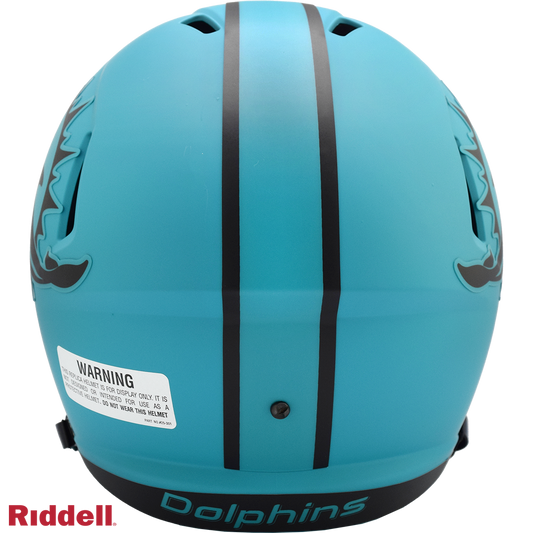 Miami Dolphins Replica rave helmet BACK