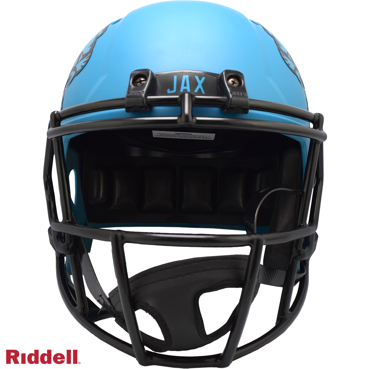Jacksonville Jaguars Replica rave helmet FRONT