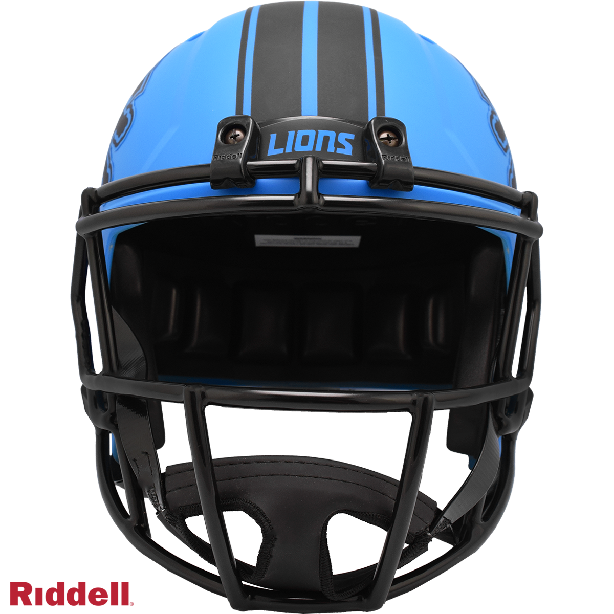Detroit Lions Replica rave helmet FRONT