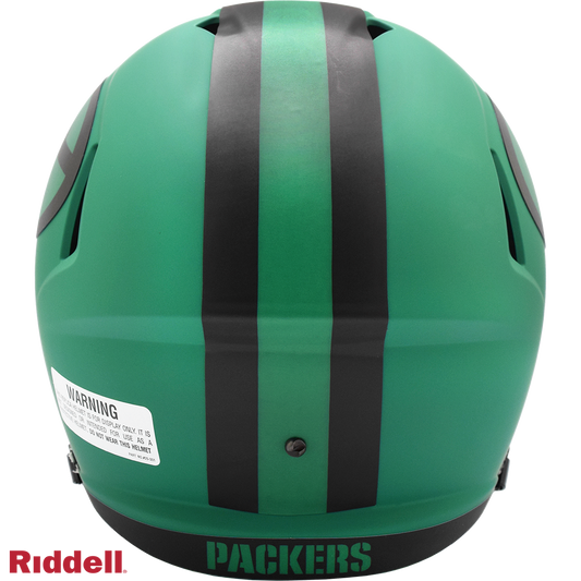 Green Bay Packers Replica rave helmet BACK