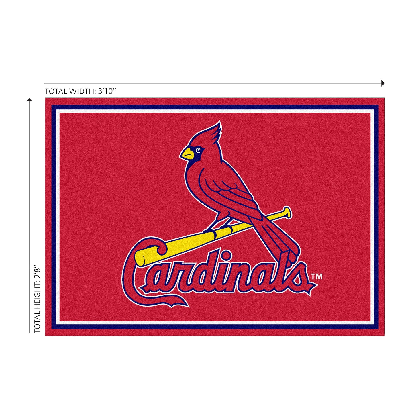 St. Louis Cardinals Welcome Mat Dimensions