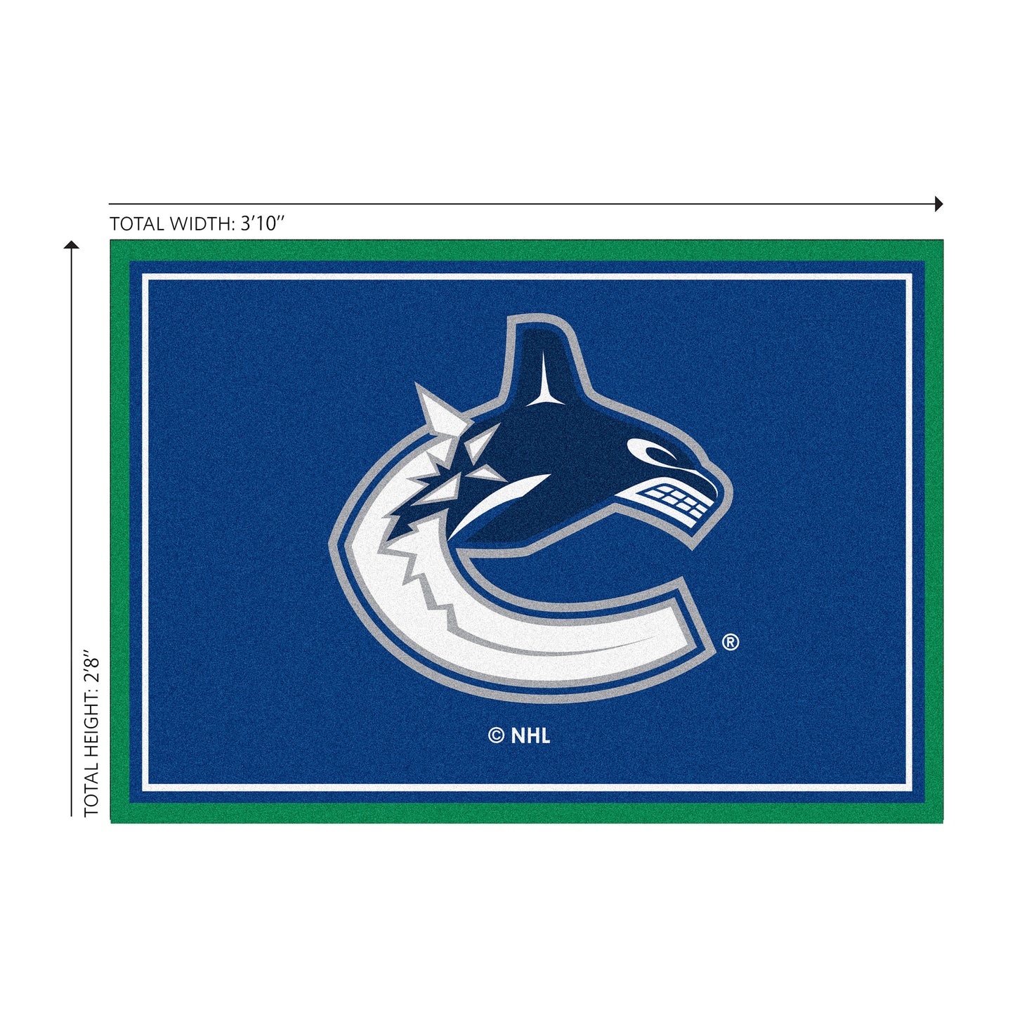 Vancouver Canucks Welcome Mat Dimensions