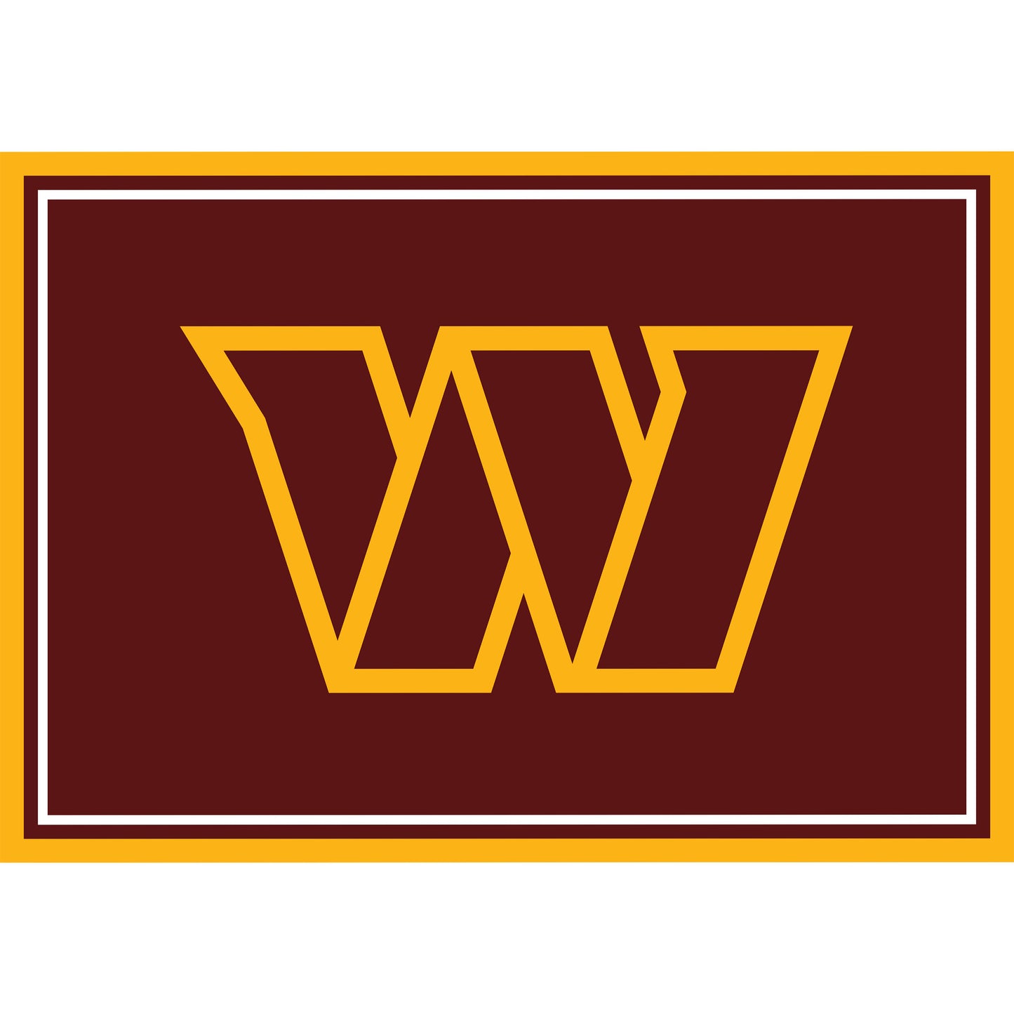 Washington Commanders Entry Mat