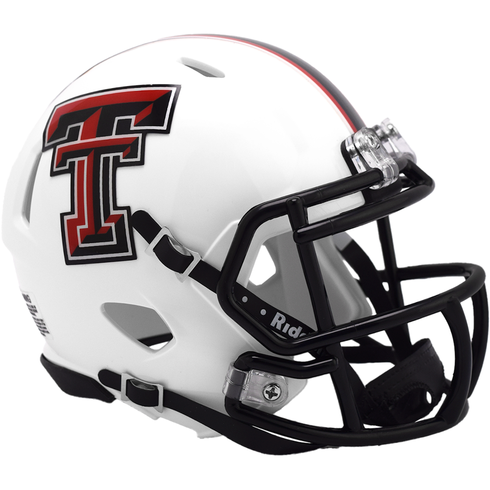 Texas Tech Red Raiders mini helmet white
