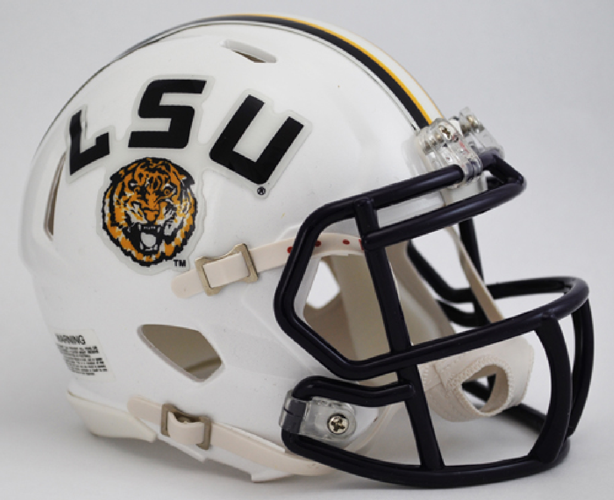 LSU Tigers mini helmet