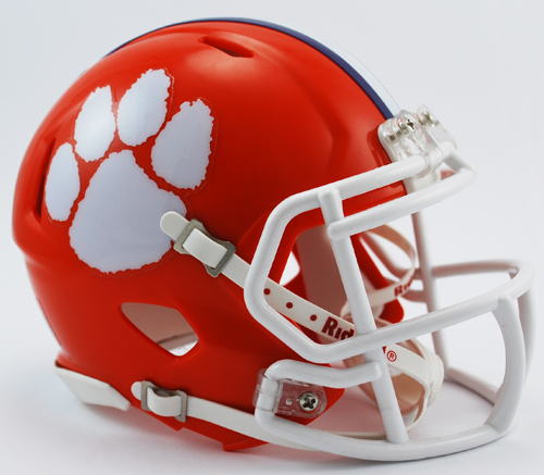 Clemson Tigers mini helmet
