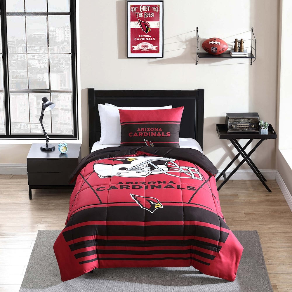 Arizona Cardinals twin size comforter set