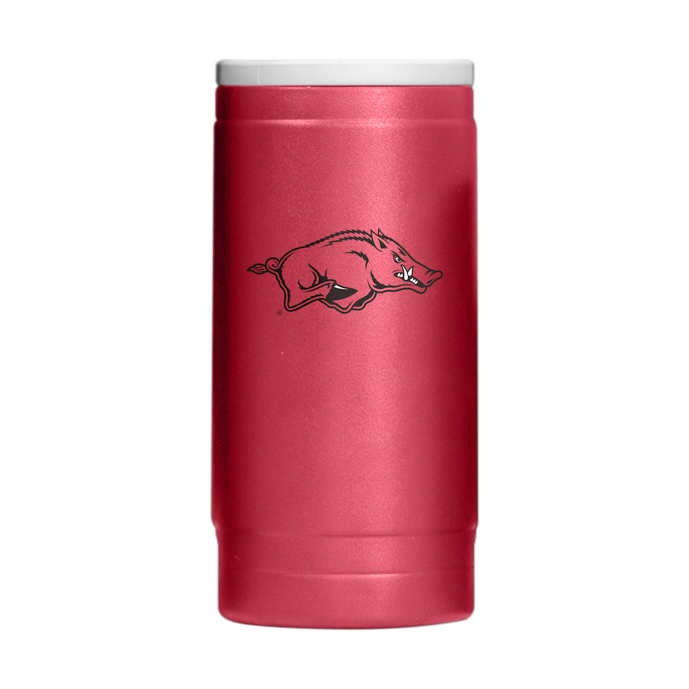 Arkansas Razorbacks slim can cooler