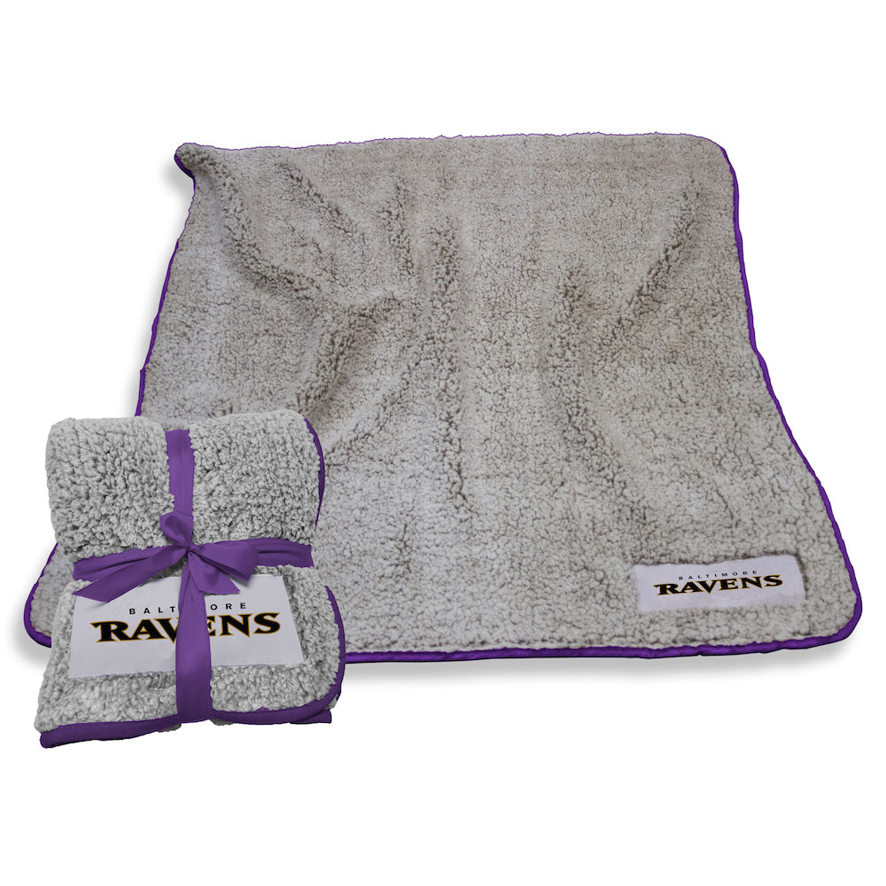 Baltimore Ravens Frosty Fleece blanket